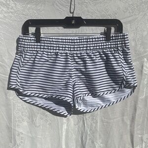 Hurley Striped Black and White Board Women’s Shorts
